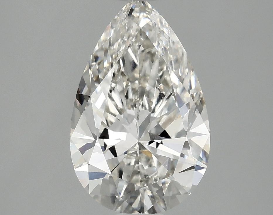 2.06 Carat Pear Shaped Ideal Cut VVS2 IGI Certified Lab Grown Diamond