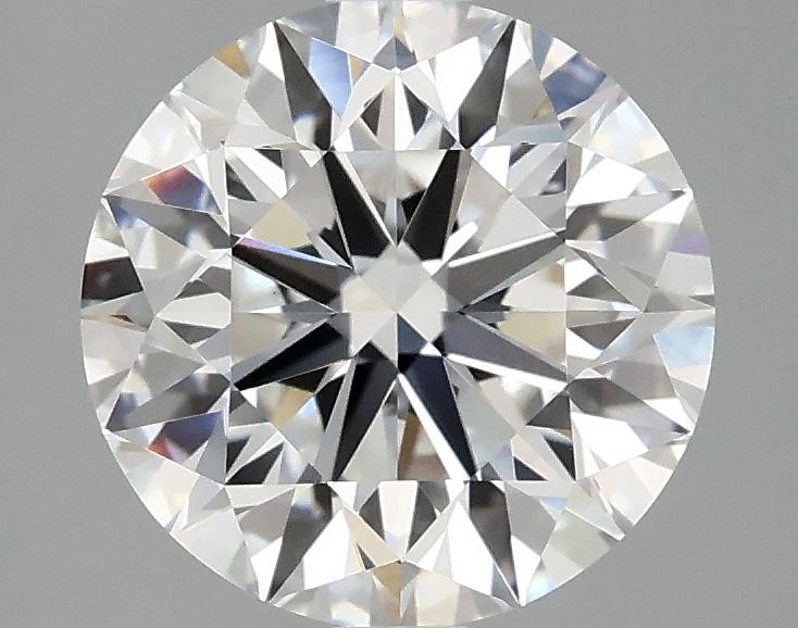 2.53 Carat Round Shaped Excellent Cut VVS2 IGI Certified Lab Grown Diamond