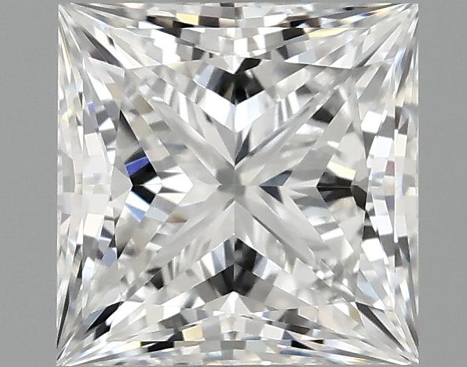 1.06 Carat Princess Shaped Ideal Cut VVS2 IGI Certified Lab Grown Diamond