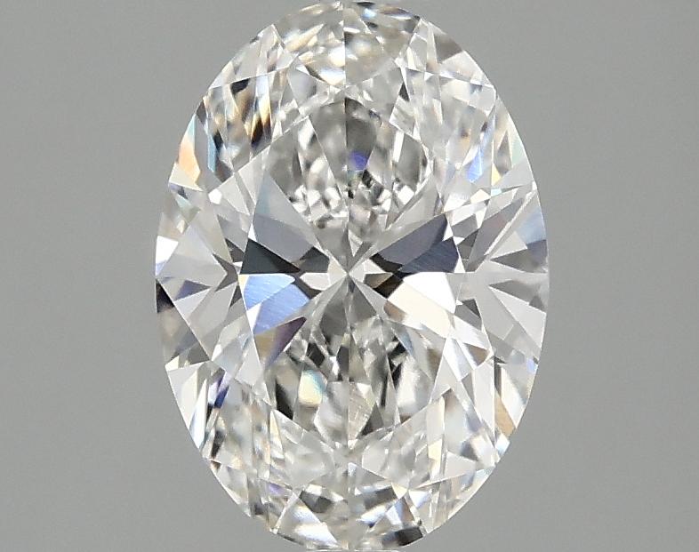 1.5 Carat Oval Shaped Ideal Cut VVS2 IGI Certified Lab Grown Diamond