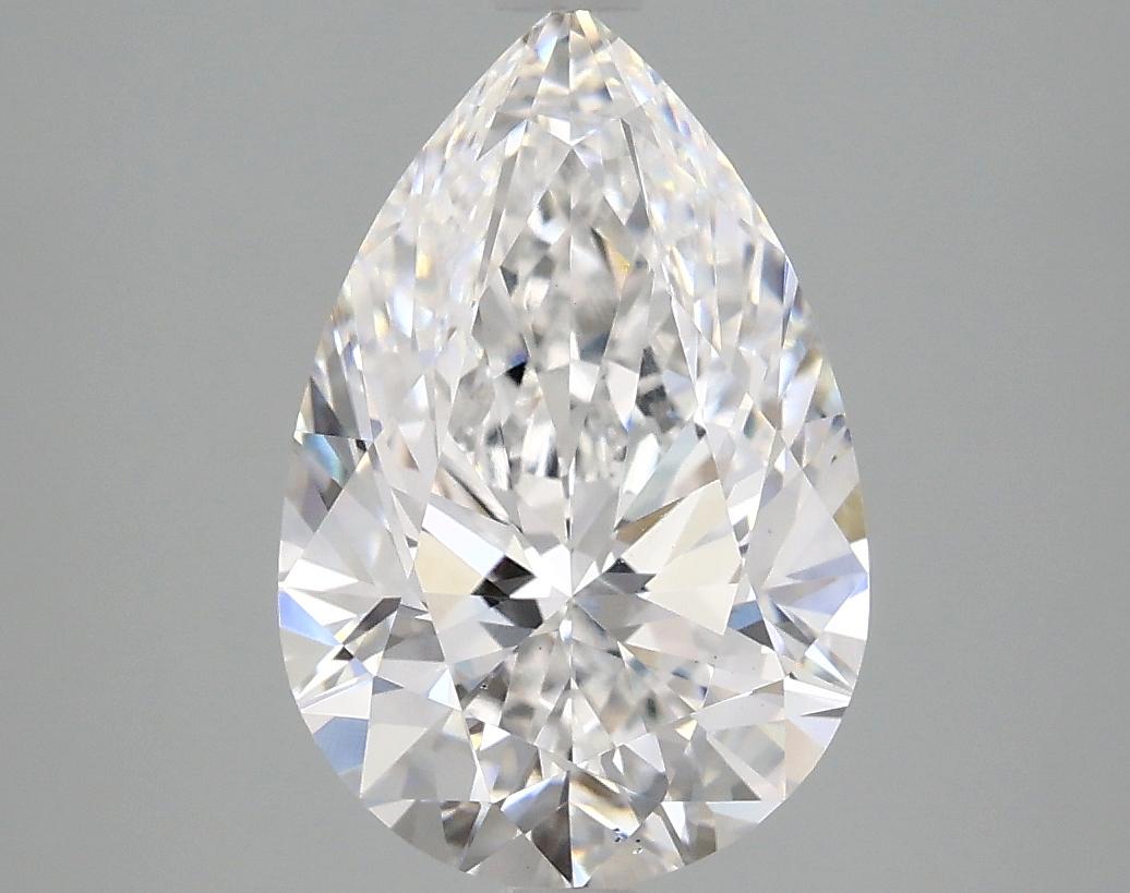 3.02 Carat Pear Shaped Excellent Cut VS2 IGI Certified Lab Grown Diamond