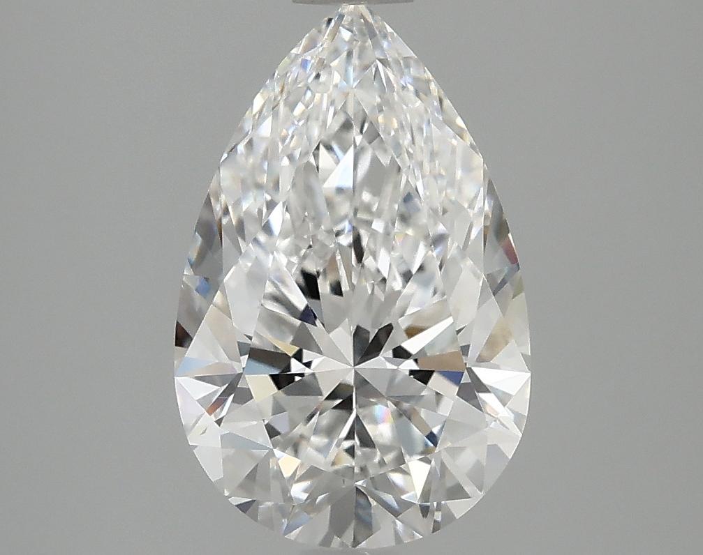2.55 Carat Pear Shaped Ideal Cut VVS2 IGI Certified Lab Grown Diamond