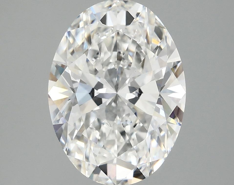 3.09 Carat Oval Shaped Excellent Cut VVS2 IGI Certified Lab Grown Diamond