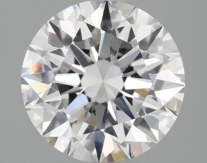 2.07 Carat Round Shaped Excellent Cut VVS2 IGI Certified Lab Grown Diamond