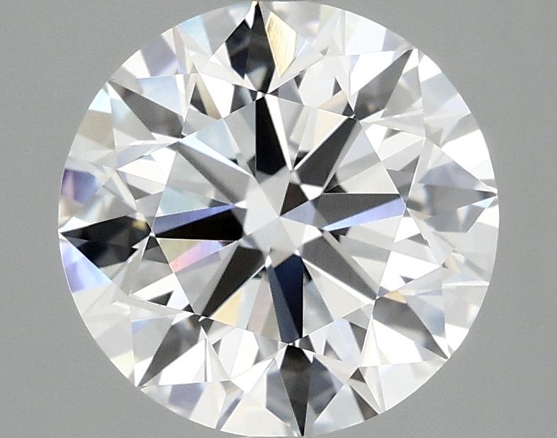 3.07 Carat Round Shaped Excellent Cut VVS2 IGI Certified Lab Grown Diamond