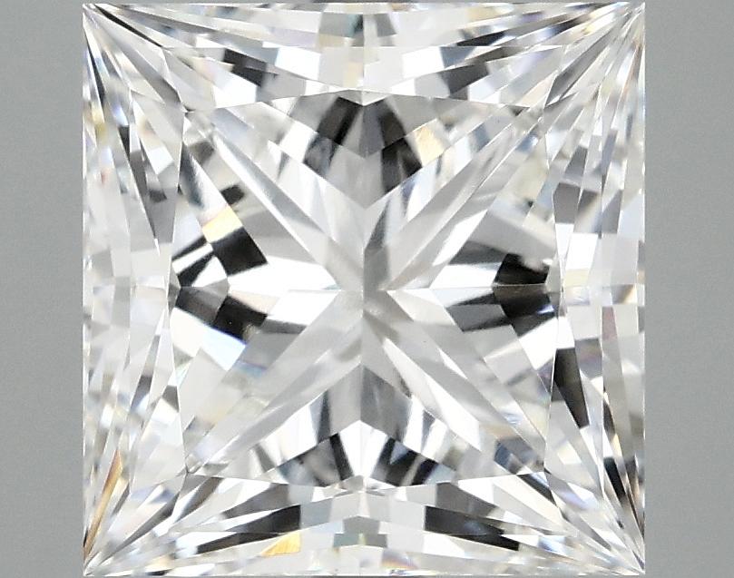 4.95 Carat Princess Shaped Ideal Cut VVS2 IGI Certified Lab Grown Diamond