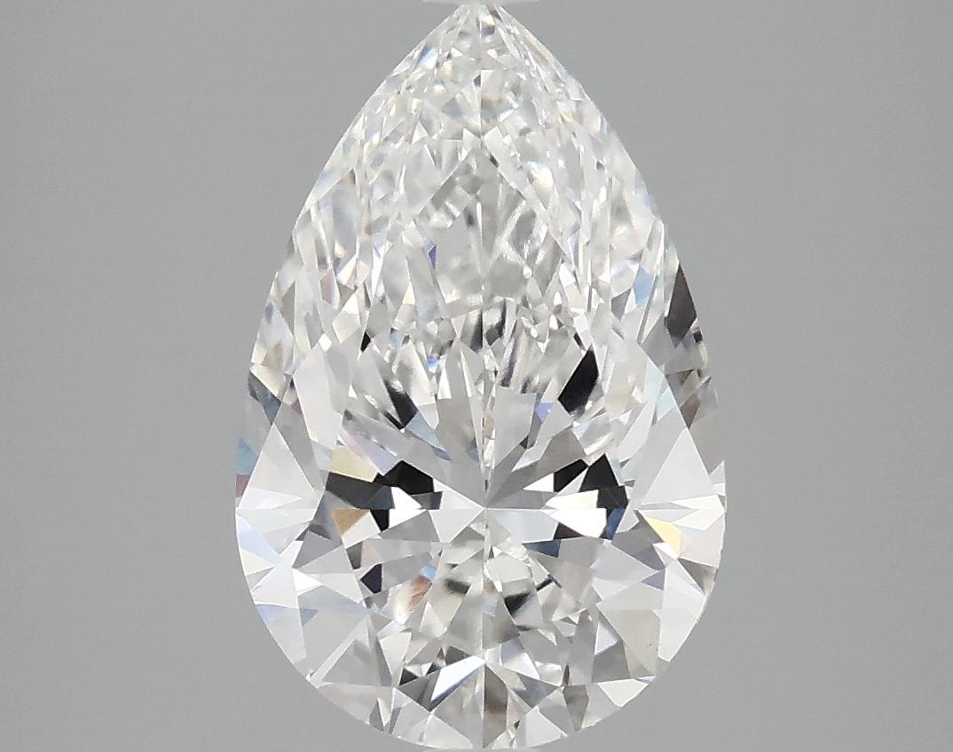 3.1 Carat Pear Shaped Ideal Cut VVS2 IGI Certified Lab Grown Diamond