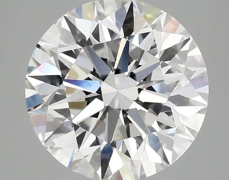 3.08 Carat Round Shaped Excellent Cut VS1 IGI Certified Lab Grown Diamond