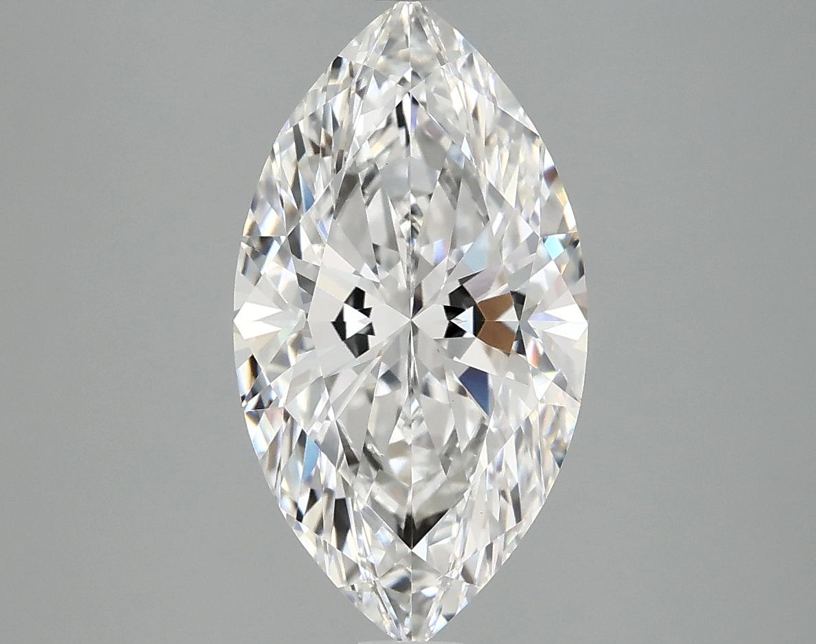 3.1 Carat Marquise Shaped Excellent Cut VVS2 IGI Certified Lab Grown Diamond