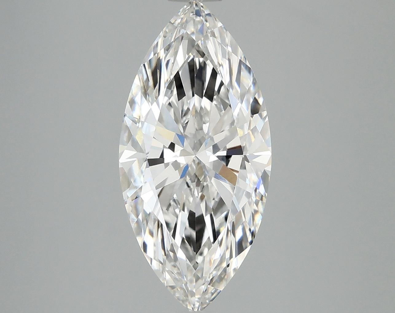 3.04 Carat Marquise Shaped Excellent Cut VS1 IGI Certified Lab Grown Diamond