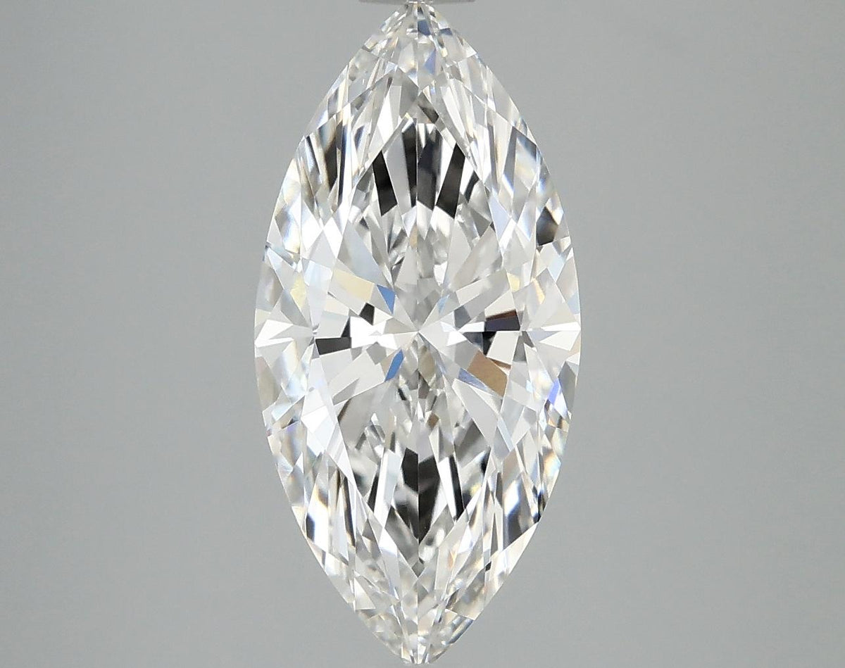 3.04 Carat Marquise Shaped Excellent Cut VS1 IGI Certified Lab Grown Diamond