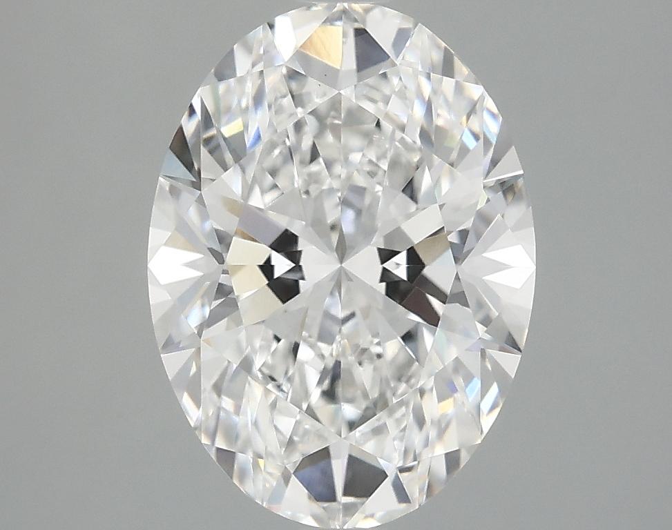 3.07 Carat Oval Shaped Excellent Cut VVS2 IGI Certified Lab Grown Diamond