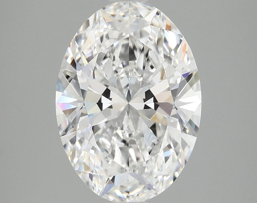 3.09 Carat Oval Shaped Ideal Cut VVS2 IGI Certified Lab Grown Diamond