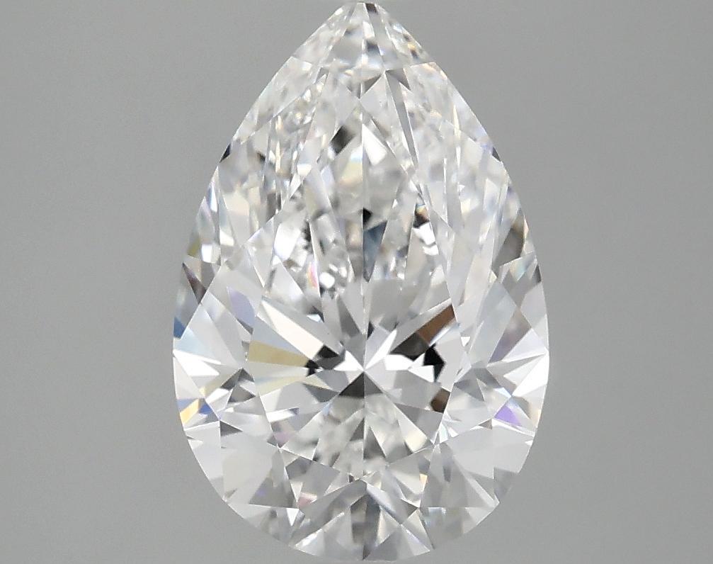 2.88 Carat Pear Shaped Excellent Cut VVS2 IGI Certified Lab Grown Diamond