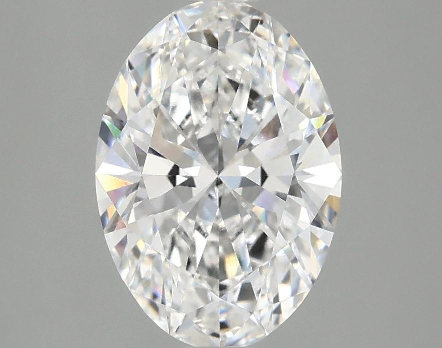 2.03 Carat Oval Shaped Ideal Cut VVS2 IGI Certified Lab Grown Diamond