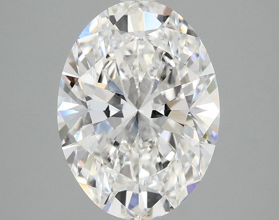 3.08 Carat Oval Shaped Excellent Cut VVS2 IGI Certified Lab Grown Diamond