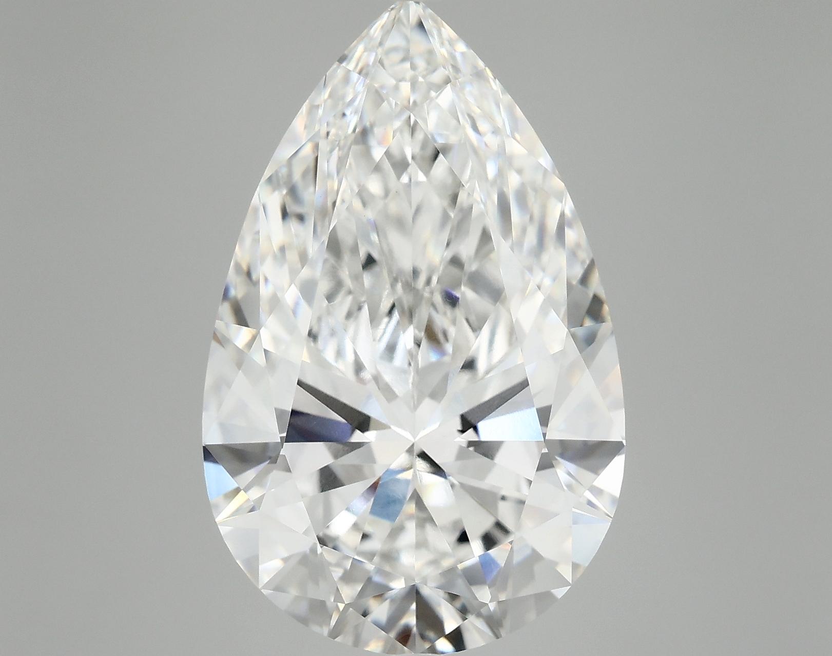 10.15 Carat Pear Shaped Ideal Cut VVS2 IGI Certified Lab Grown Diamond