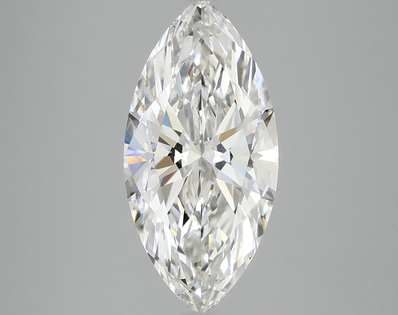 3.05 Carat Marquise Shaped Excellent Cut VS1 IGI Certified Lab Grown Diamond