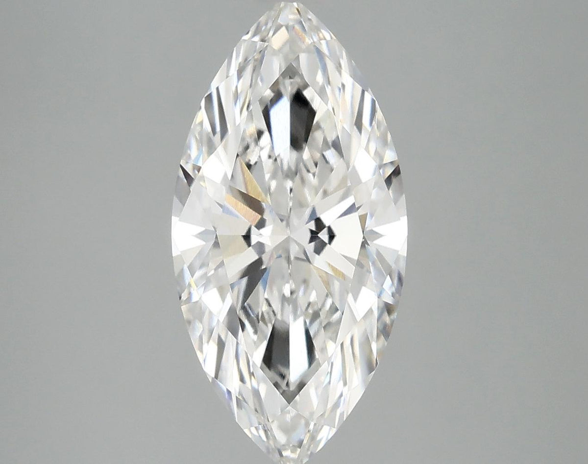 3.05 Carat Marquise Shaped Ideal Cut VVS2 IGI Certified Lab Grown Diamond