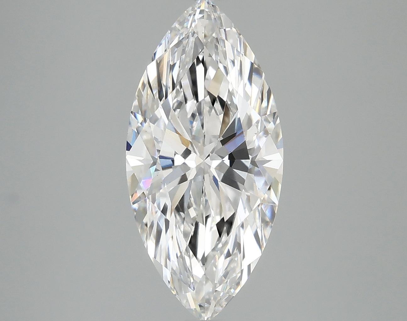 3.03 Carat Marquise Shaped Excellent Cut VS2 IGI Certified Lab Grown Diamond