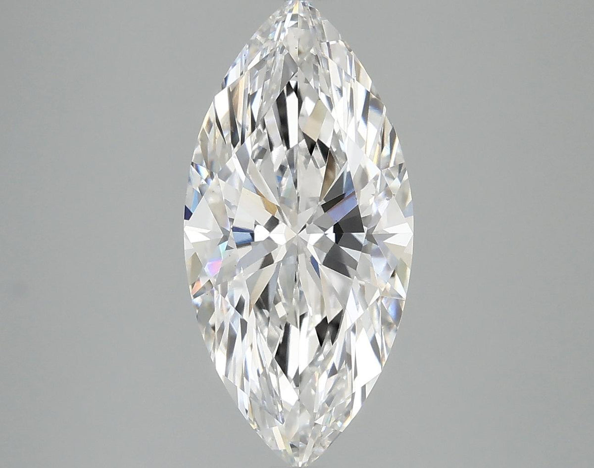 3.03 Carat Marquise Shaped Excellent Cut VS2 IGI Certified Lab Grown Diamond