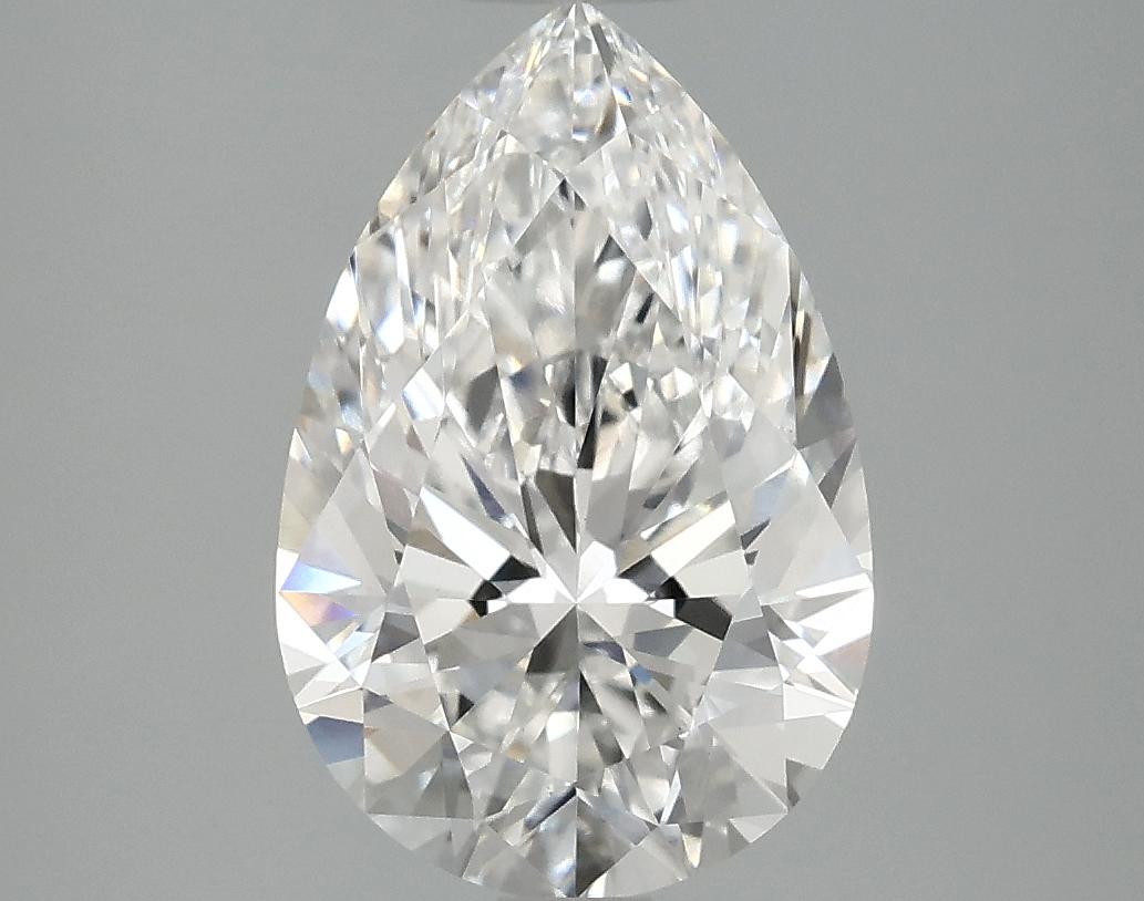3.03 Carat Pear Shaped Excellent Cut VVS2 IGI Certified Lab Grown Diamond