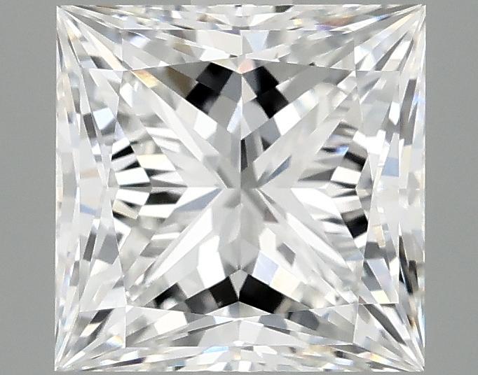 2.91 Carat Princess Shaped Ideal Cut VVS2 IGI Certified Lab Grown Diamond