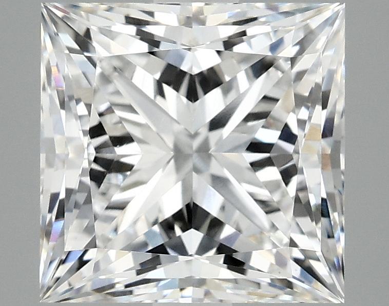 4.16 Carat Princess Shaped Ideal Cut VS1 IGI Certified Lab Grown Diamond