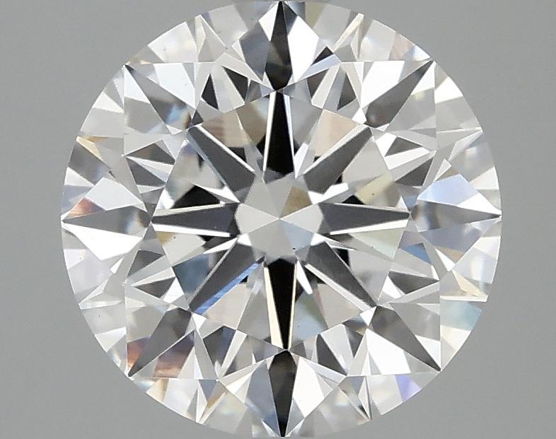 3.09 Carat Round Shaped Excellent Cut VS1 IGI Certified Lab Grown Diamond