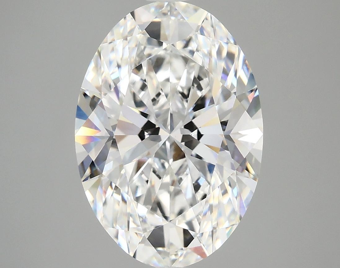 4.03 Carat Oval Shaped Ideal Cut VVS2 IGI Certified Lab Grown Diamond