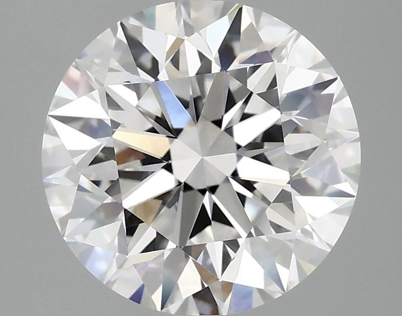 3.02 Carat Round Shaped Excellent Cut VVS2 IGI Certified Lab Grown Diamond