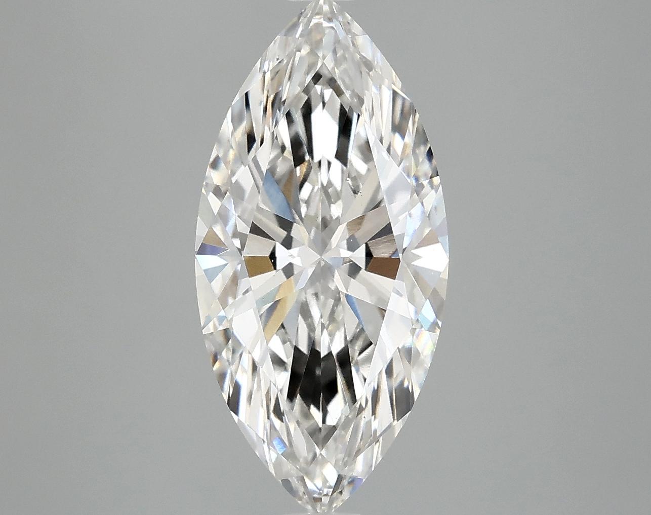 3.07 Carat Marquise Shaped Excellent Cut VS1 IGI Certified Lab Grown Diamond