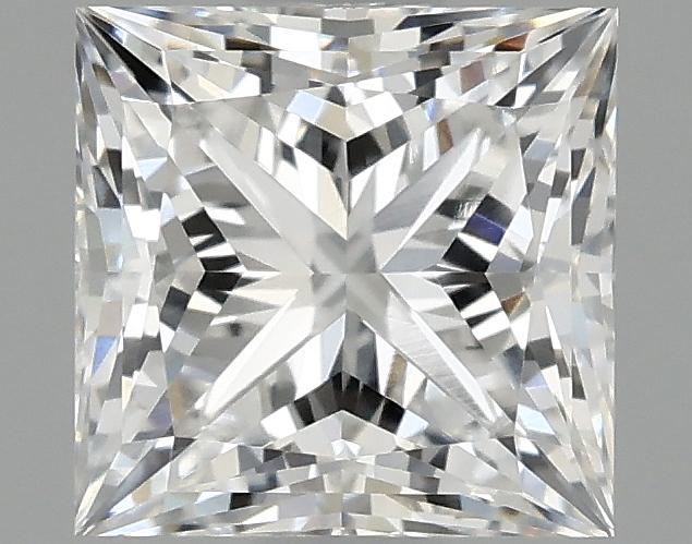 1.07 Carat Princess Shaped Ideal Cut VVS1 IGI Certified Lab Grown Diamond