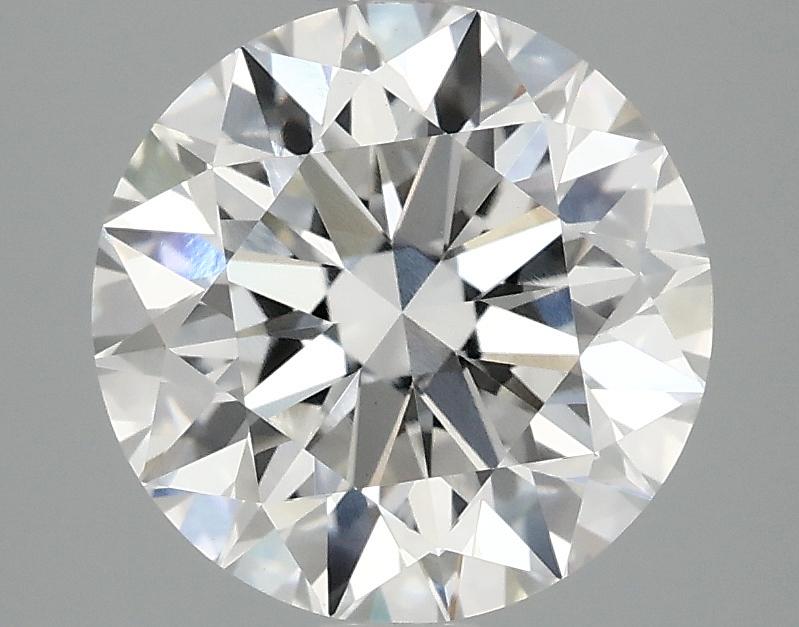 3.03 Carat Round Shaped Excellent Cut VVS2 IGI Certified Lab Grown Diamond