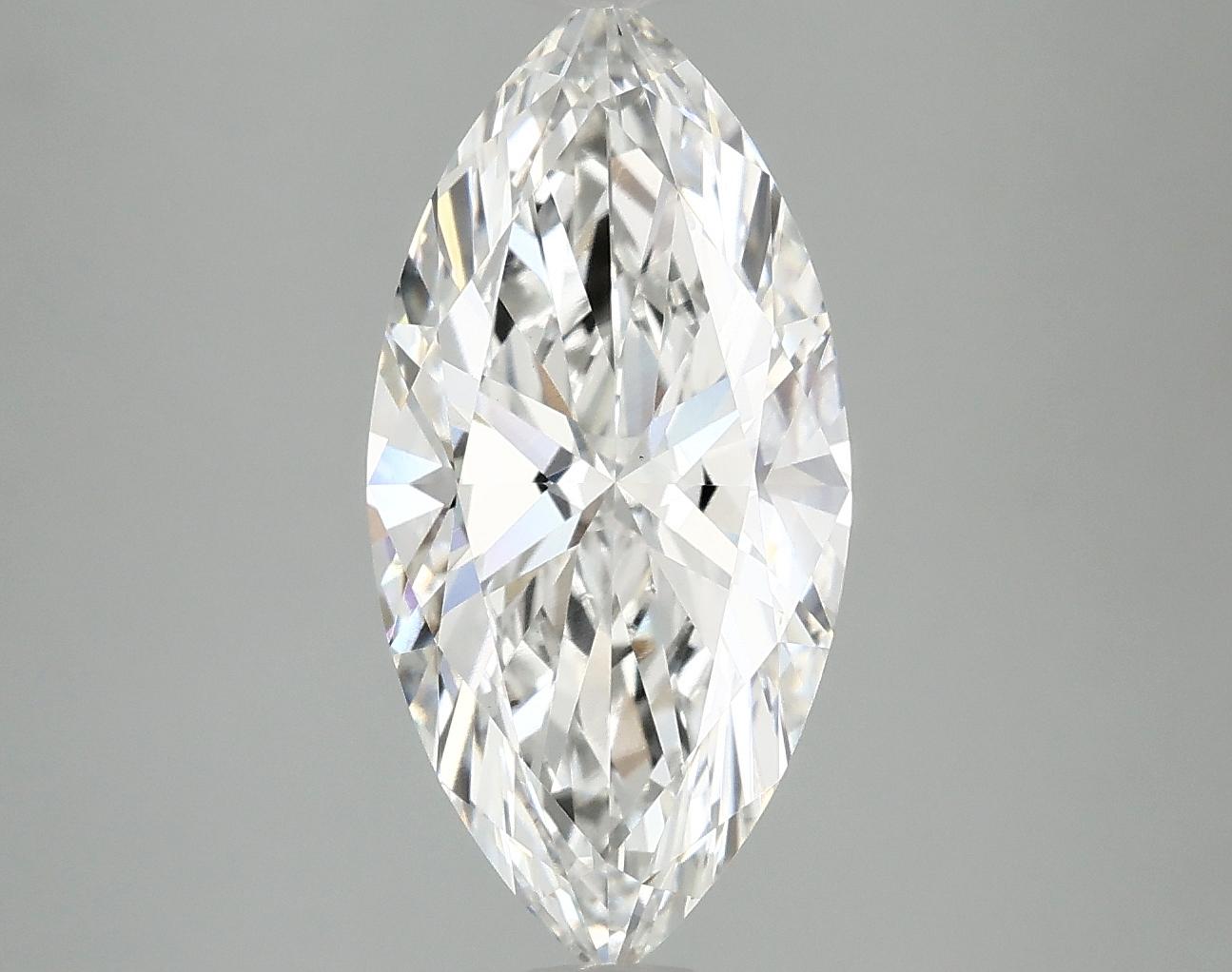 3.01 Carat Marquise Shaped Excellent Cut VS1 IGI Certified Lab Grown Diamond