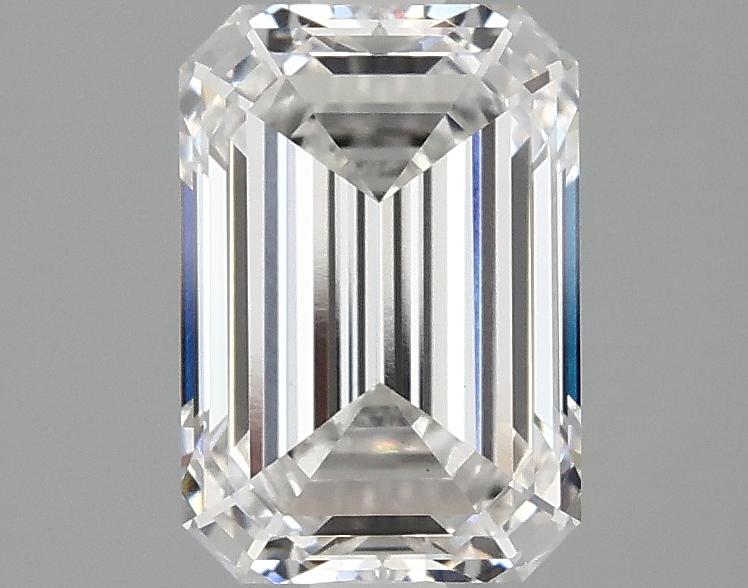 2.09 Carat Emerald Shaped Ideal Cut VVS2 IGI Certified Lab Grown Diamond