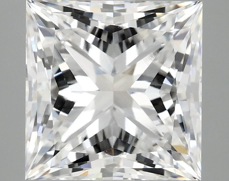 4.75 Carat Princess Shaped Ideal Cut VVS2 IGI Certified Lab Grown Diamond