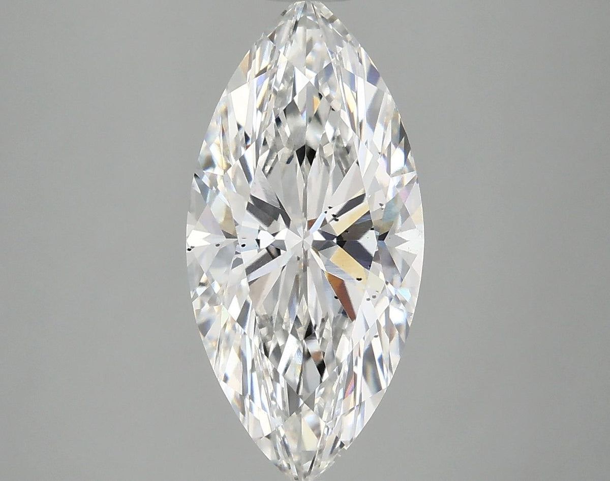 3.06 Carat Marquise Shaped Excellent Cut VS2 IGI Certified Lab Grown Diamond