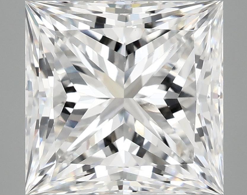 5.1 Carat Princess Shaped Ideal Cut VVS2 IGI Certified Lab Grown Diamond