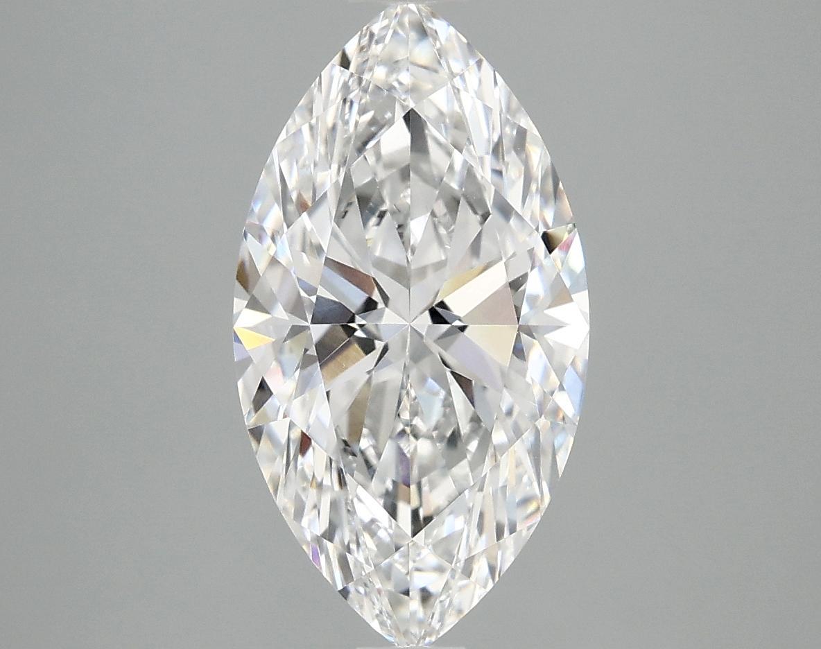 3.1 Carat Marquise Shaped Excellent Cut VVS2 IGI Certified Lab Grown Diamond
