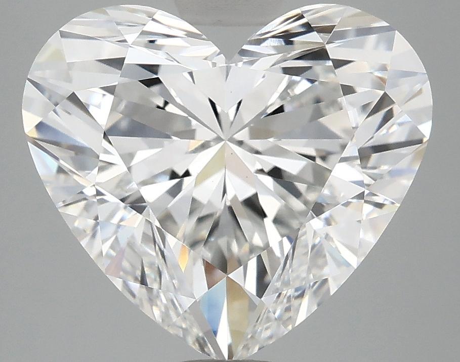 5.09 Carat Heart Shaped Ideal Cut VS1 IGI Certified Lab Grown Diamond