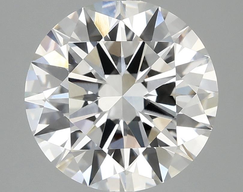 3.08 Carat Round Shaped Ideal Cut VVS2 IGI Certified Lab Grown Diamond