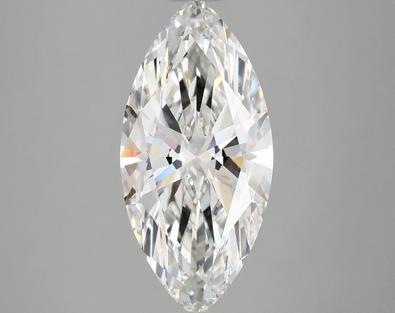 3.03 Carat Marquise Shaped Excellent Cut VS1 IGI Certified Lab Grown Diamond