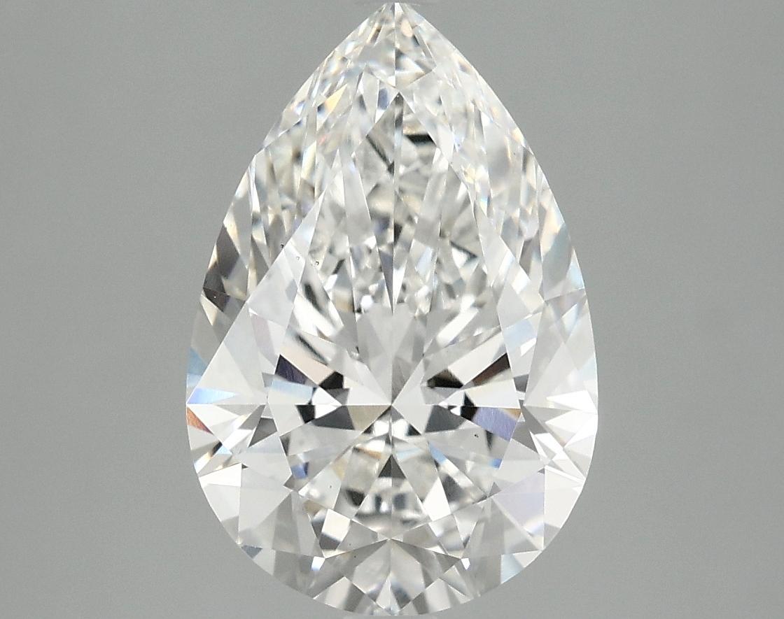 3.06 Carat Pear Shaped Excellent Cut VS1 IGI Certified Lab Grown Diamond