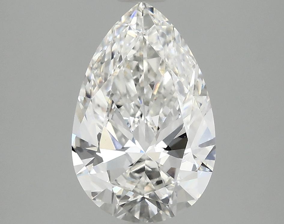 2.0 Carat Pear Shaped Ideal Cut VVS2 IGI Certified Lab Grown Diamond