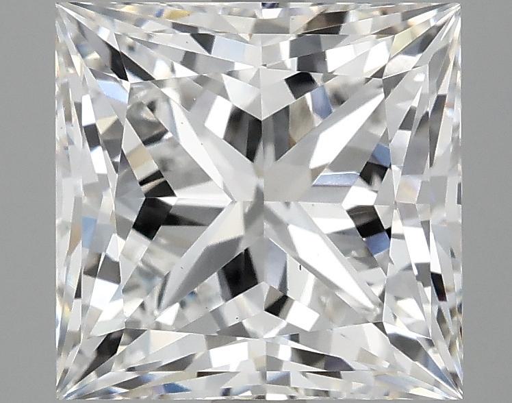 3.84 Carat Princess Shaped Ideal Cut VS1 IGI Certified Lab Grown Diamond