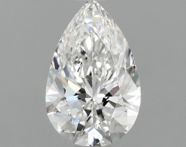 0.98 Carat Pear Shaped Ideal Cut VVS2 IGI Certified Lab Grown Diamond