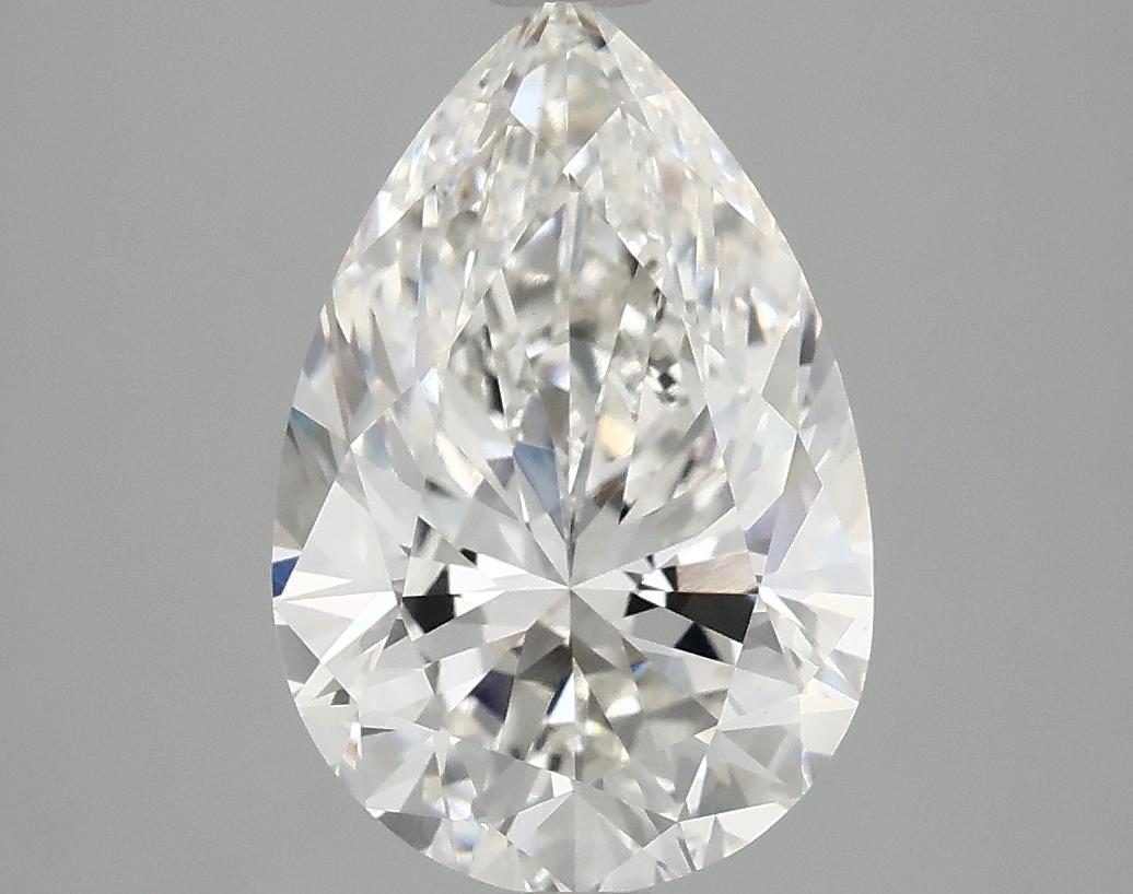 3.08 Carat Pear Shaped Excellent Cut VS1 IGI Certified Lab Grown Diamond
