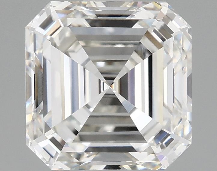 2.09 Carat Asscher Shaped Ideal Cut VVS2 IGI Certified Lab Grown Diamond