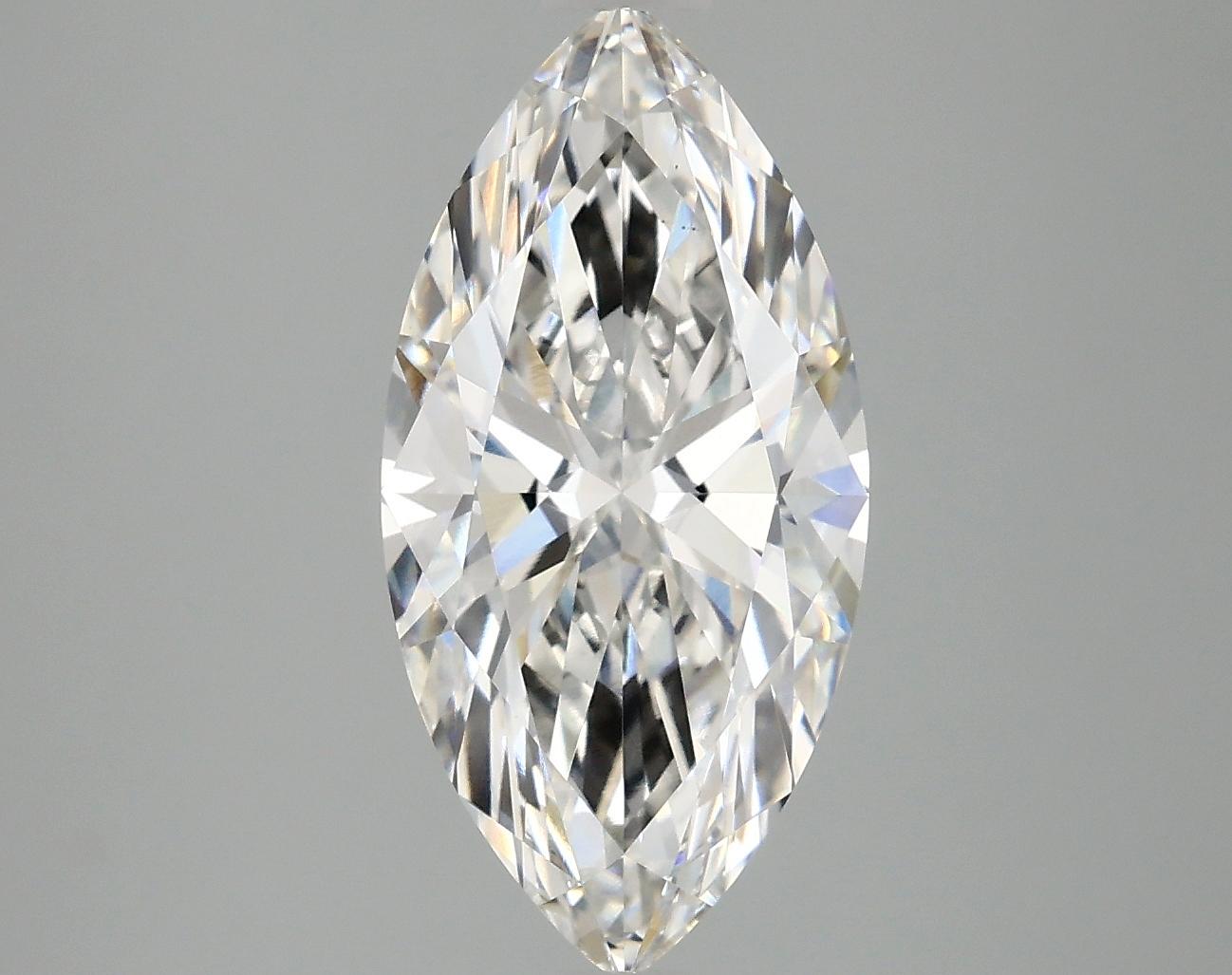 2.97 Carat Marquise Shaped Ideal Cut VS1 IGI Certified Lab Grown Diamond